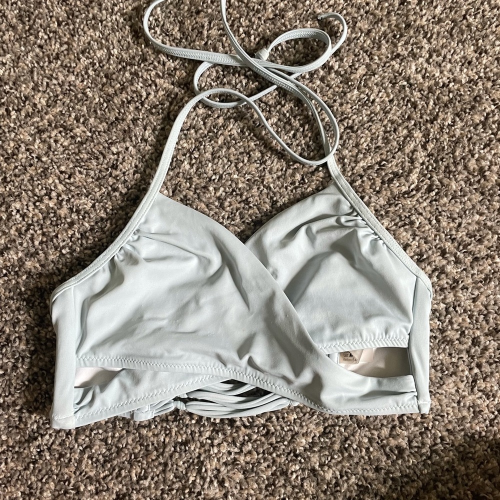 Pink bathing suit top